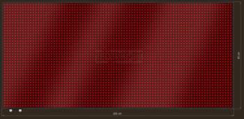 LED Grafische display XTG23-511-ZX   88x40=3520px  205cm x 95cm