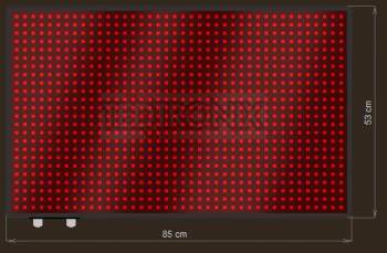 LED Grafische display XTG20-305-ZX   40x24=960px  85cm x 53cm