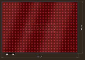 LED Grafische display XTG20-406-ZX   48x32=1536px  102cm x 69cm