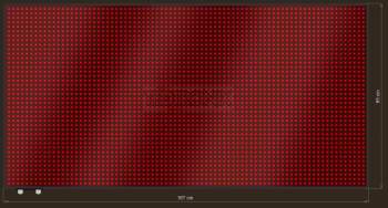 LED Grafische display XTG20-510-ZX   80x40=3200px  167cm x 85cm