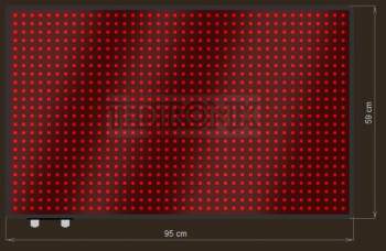 LED Grafische display XTG23-305-ZX   40x24=960px  95cm x 59cm