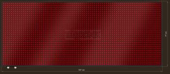 LED Grafische display XTG23-410-ZX   80x32=2560px  187cm x 77cm