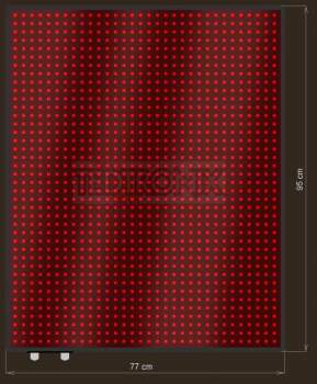 LED Grafische display XTG23-504-ZX   32x40=1280px  77cm x 95cm