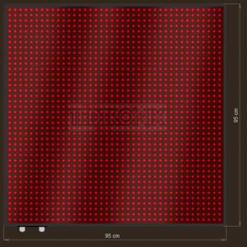 LED Grafische display XTG23-505-ZX   40x40=1600px  95cm x 95cm