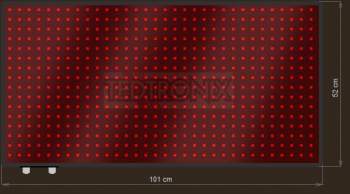 LED Grafische display XTG30-204-ZX   32x16=512px  101cm x 52cm