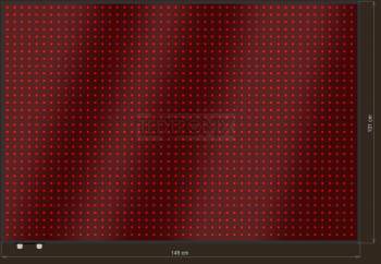 LED Grafische display XTG30-406-ZX   48x32=1536px  149cm x 101cm